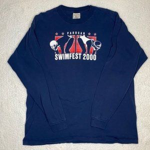 Vintage Alore Paducah Swimfest 2000 Long Sleeve Shirt: Size Extra Large